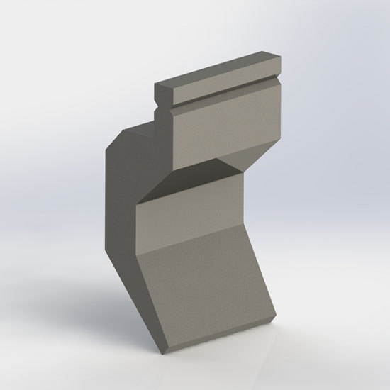 Trumpf type press brake upper punch with quick lock systerm