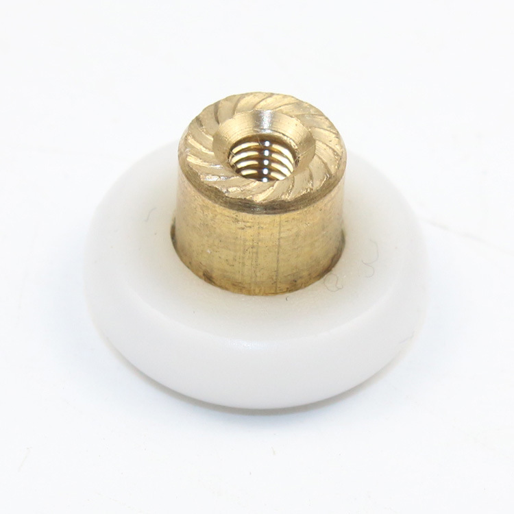 605z Customzied 19mm Brass Shaft Shower Door Roller