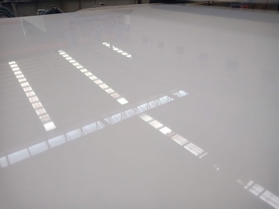 Artificial marble white ivory