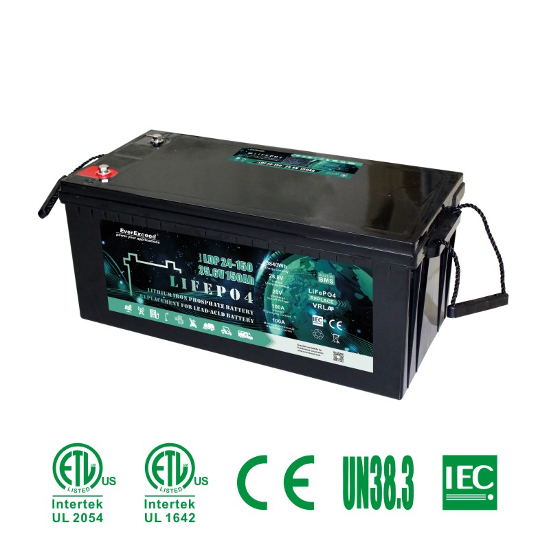 UL Approval  25.6V 150ah Ldp Series UPS / Solar / Lighting / Telecom / Lithium Iron Battery