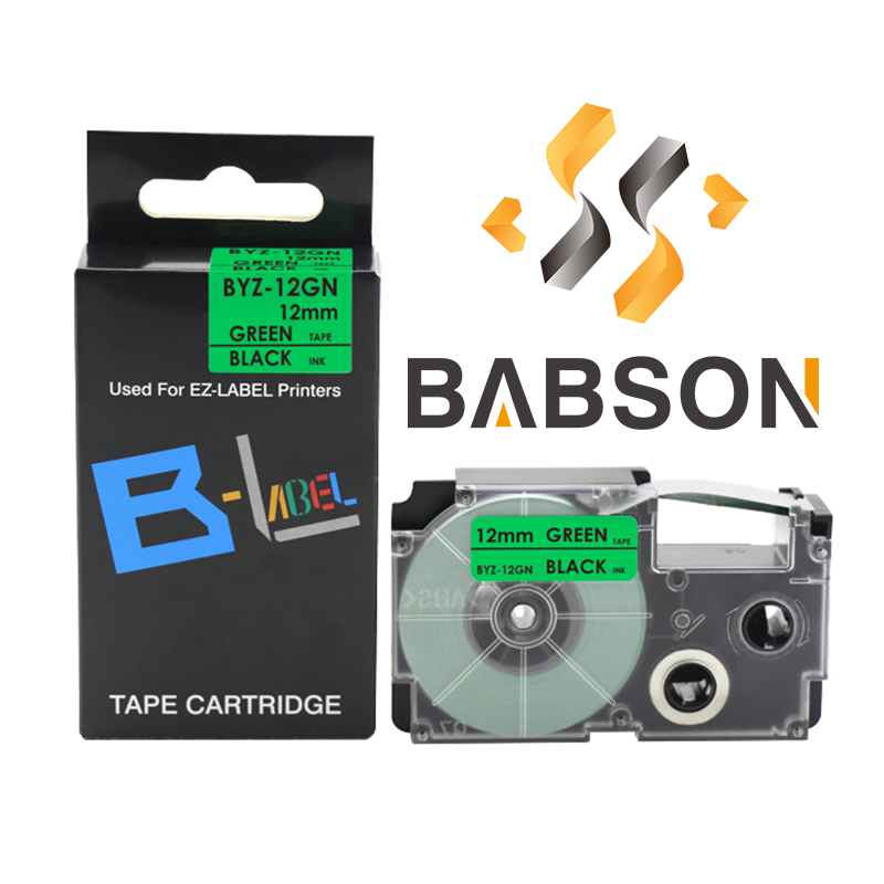 XR-12GN(BS-12GN) Label Tape Use For Casio KL-120/KL-60/KL-7400