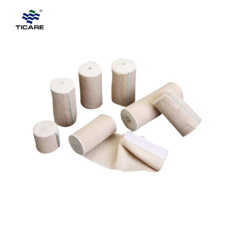 Ticare Rubber High Elastic Bandage With Velcro