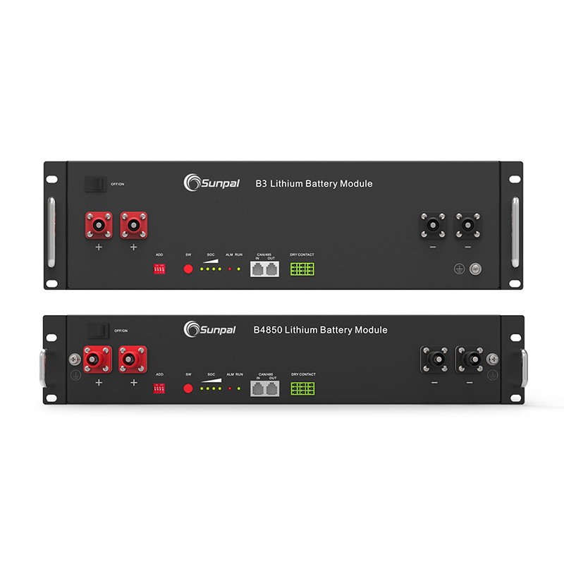 48V 1000Ah Rack Mount Lithium Ion Battery Solar Storage Bank