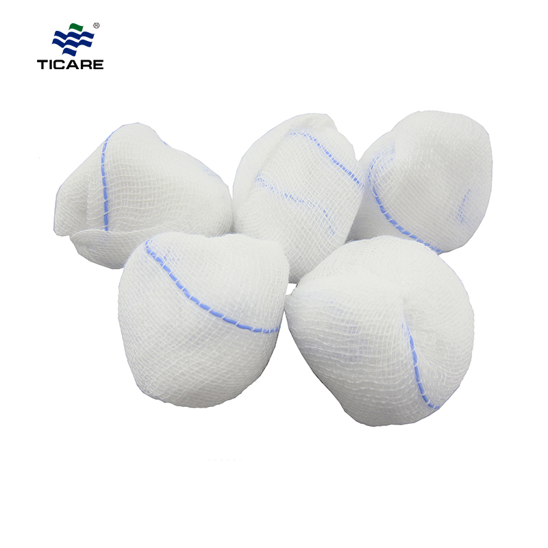 Ticare Gauze Balls, Absorbent