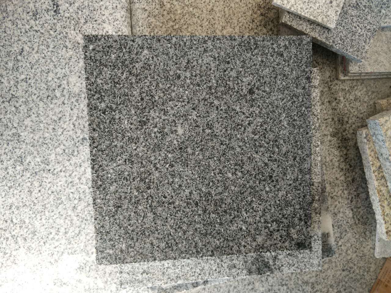 polished dark Grey granite new G654 granite tiles