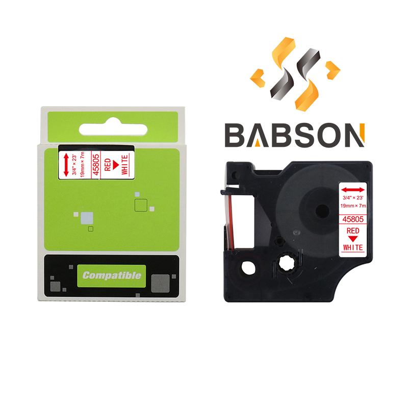 D1 45805 Label Tape Use For Dymo LabelManager 300/350/360/400/420P/500TS/360D/420P/500TS