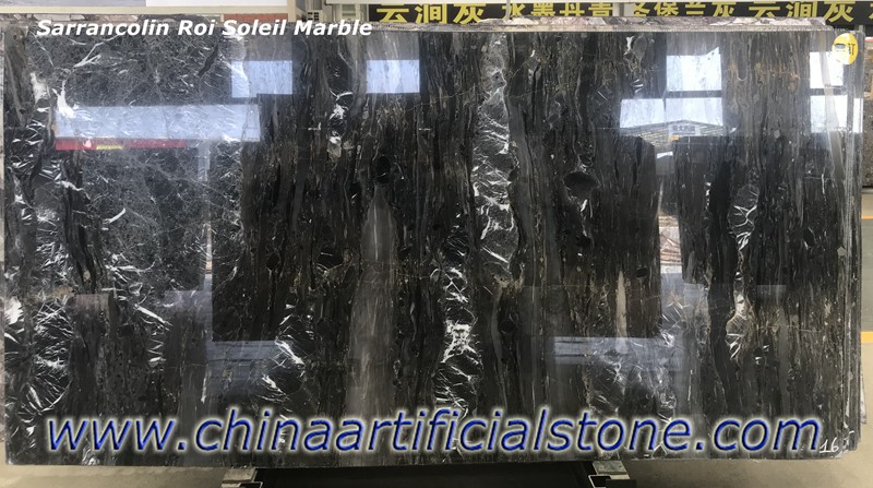Franch Sarrancolin Roi Soleil marble slabs