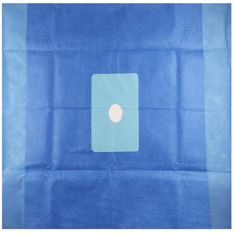 Disposable Hospital Medical Sterile Surgical Leg O Drape Operation Drape Kit Pack