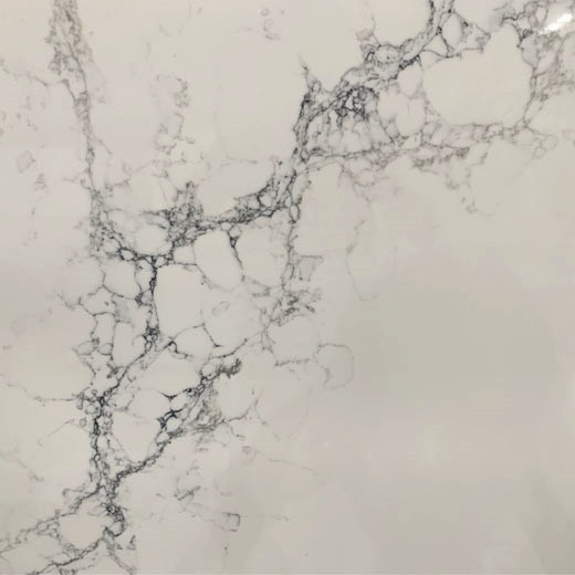 Quartz Kitchen Surfaces White Marble Quartz Material for Countertop
