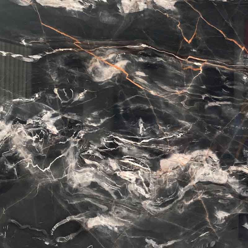 Phantom Black Marble Big Slabs and Tiles