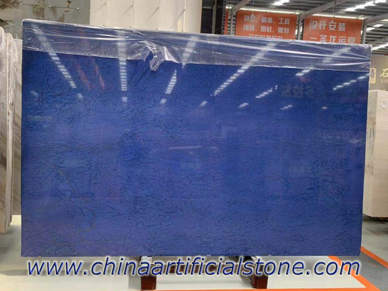 Blue Electrolytic Granite Stone Slabs