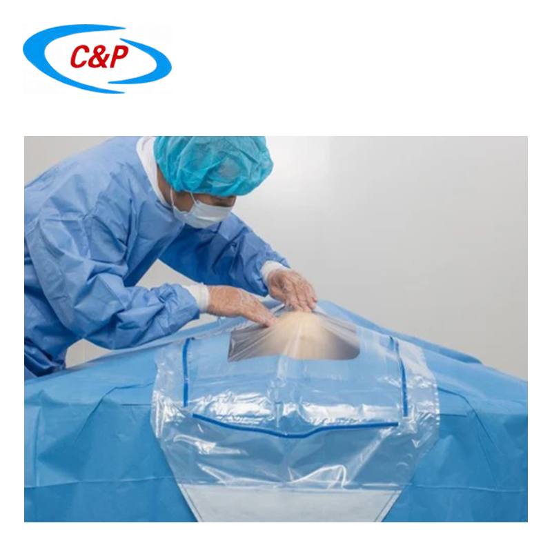 CE ISO Standard Disposable Neuro Cranial Surgery Drape Pack