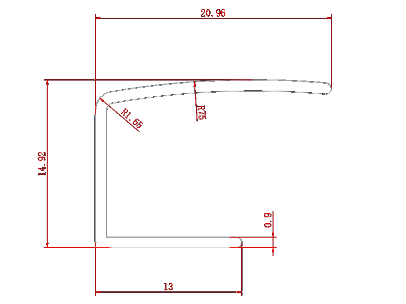 High Quality Factory Direct Supply Aluminium Profile Poland