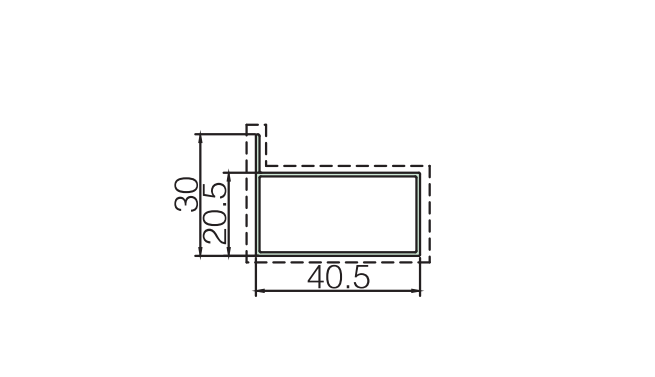 Window bar design alloy aluminium frame profile