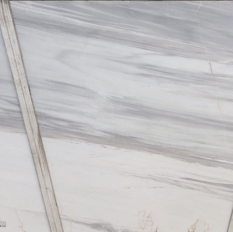 White Ice Age Marble