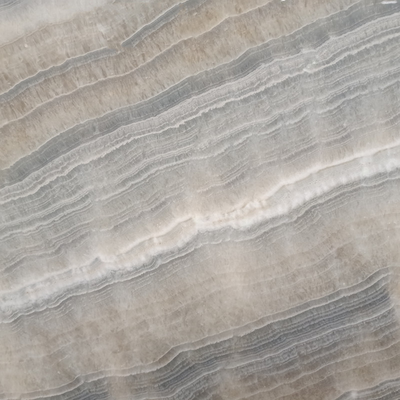 Water Jade White Onyx Half Slabs