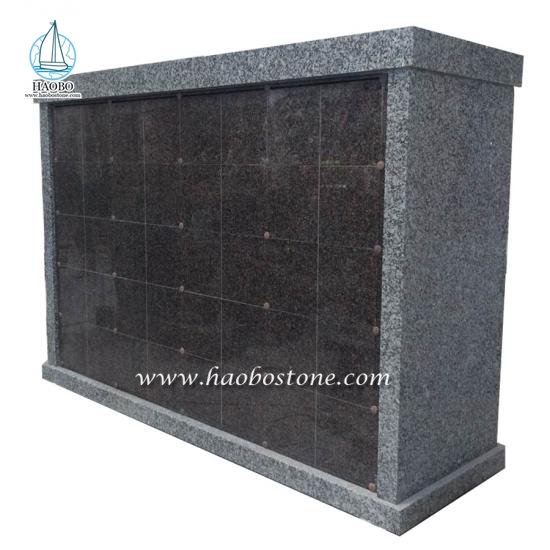 China Granite G654 Cremation 40 Niches Columbarium