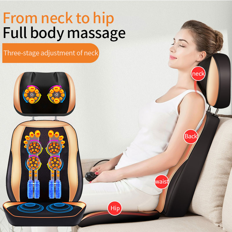 Vibration Seat Shiatsu Car Home Massage Cushion