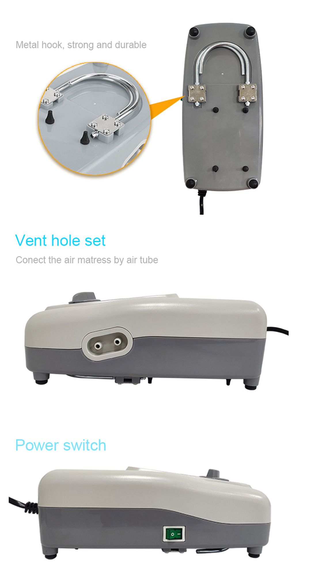 anti decubitus inflatable mattress