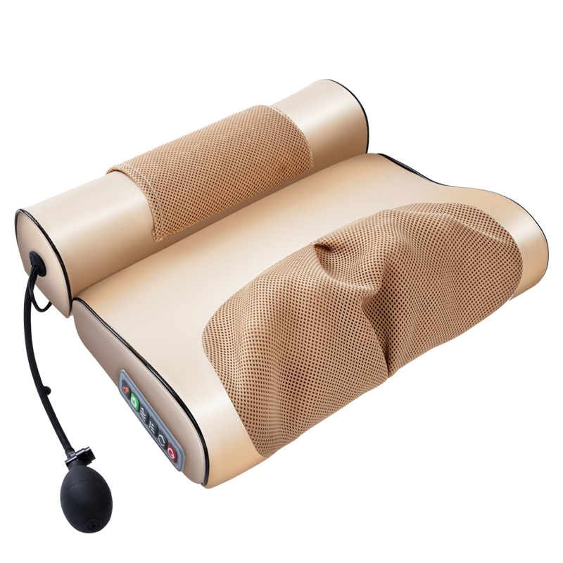 Shiatsu Neck And Shoulder Kneading Massager Pillow With Heat For Back Massage