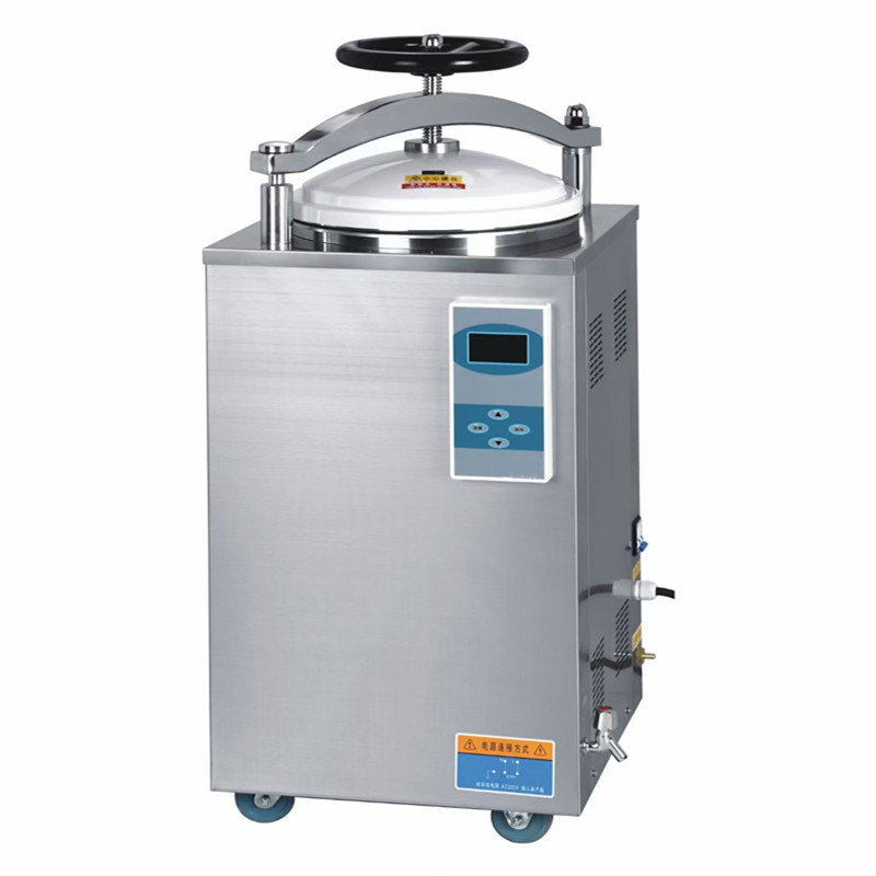 HouYuan LCD Display Vertical Autoclave For Laboratory