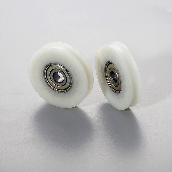 626 ZZ White Plastic Pulley Wheel