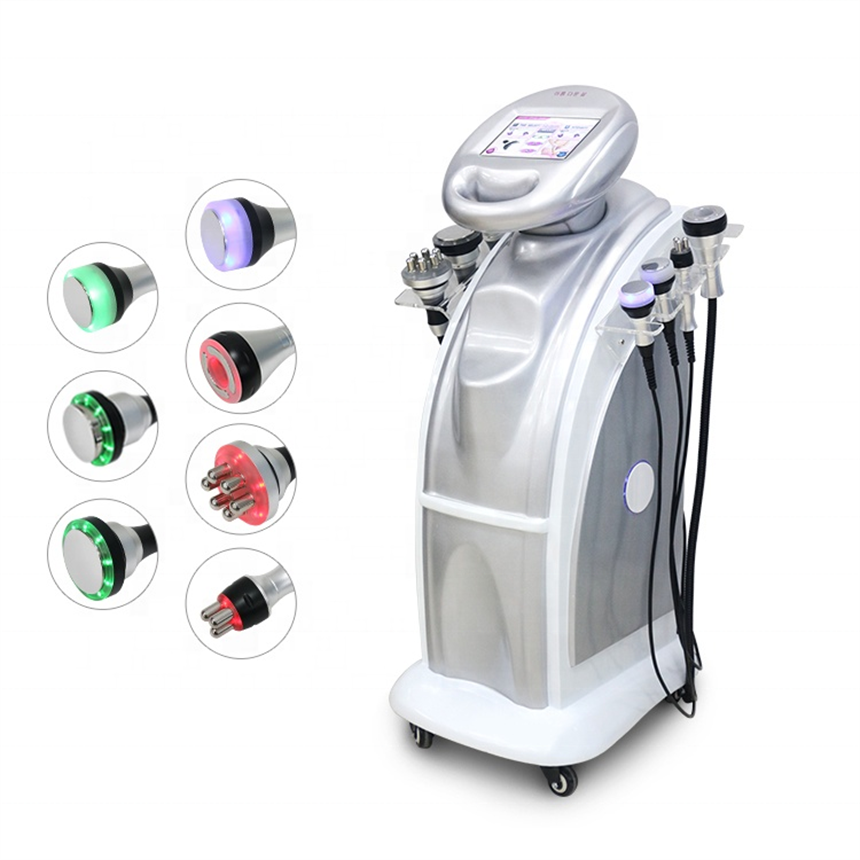 7 in 1 80K Ultrasonic Cavitation Machine Skin Tightening Vacuum RF Body Slimming machine