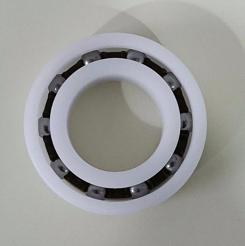 Nylon Cage POM Plastic Bearings With Steel Balls