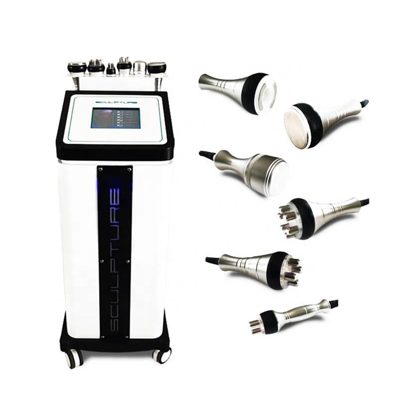 6 in 1 80K Ultrasonic Cavitation Machine Skin Tightening Vacuum RF Body Slimming machine
