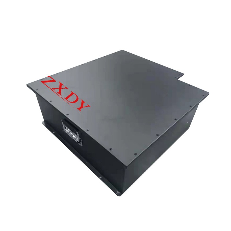 Long Cycle Life 48V200Ah LiFePO4 battery pack for AGV trolley Can communication