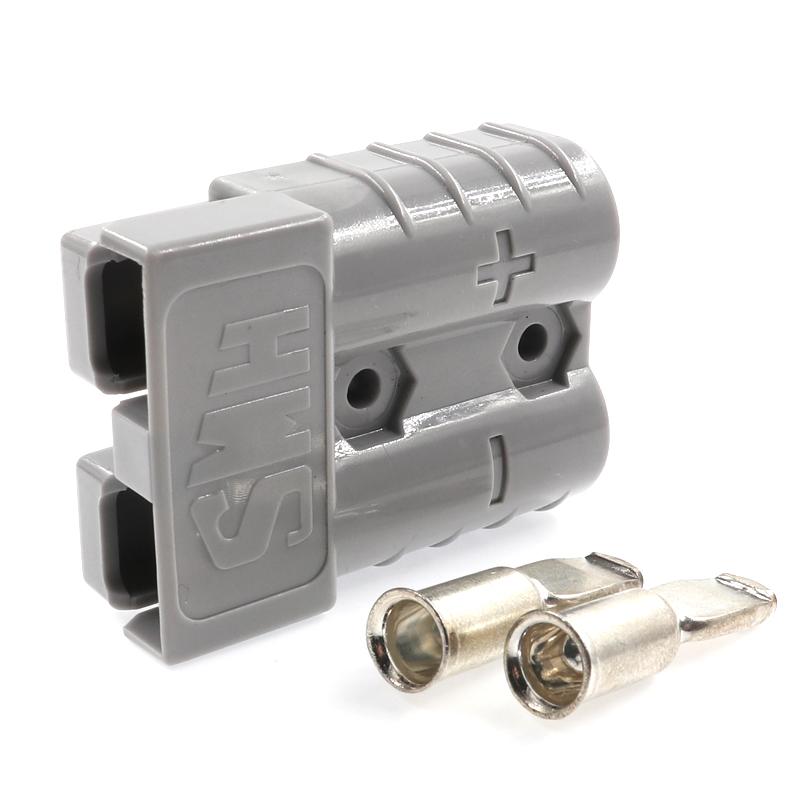 High current 2 pin male and female battery connector smh50