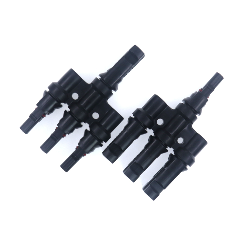 3 Way MC4 Branch Connector Solar 3 In 1 Out MC4 Connectors